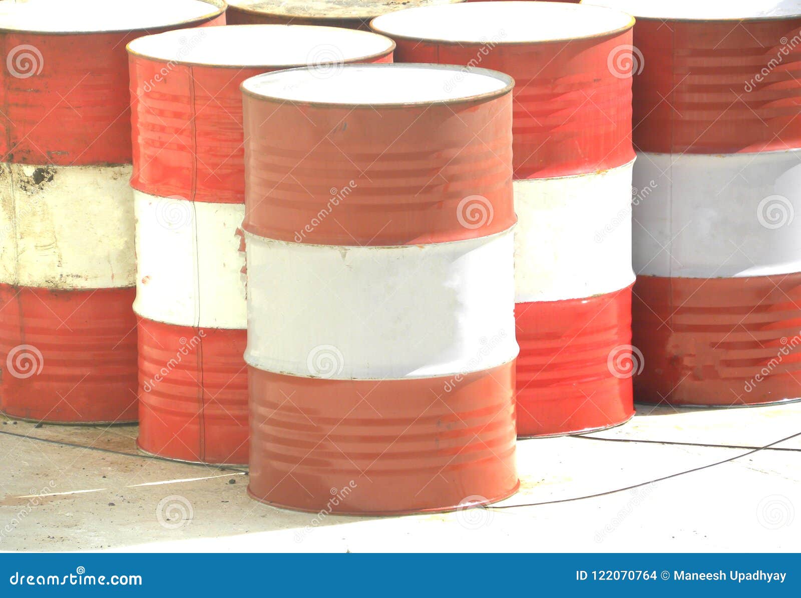 Engine oil drums stock photo. Image of heap, environment 122070764