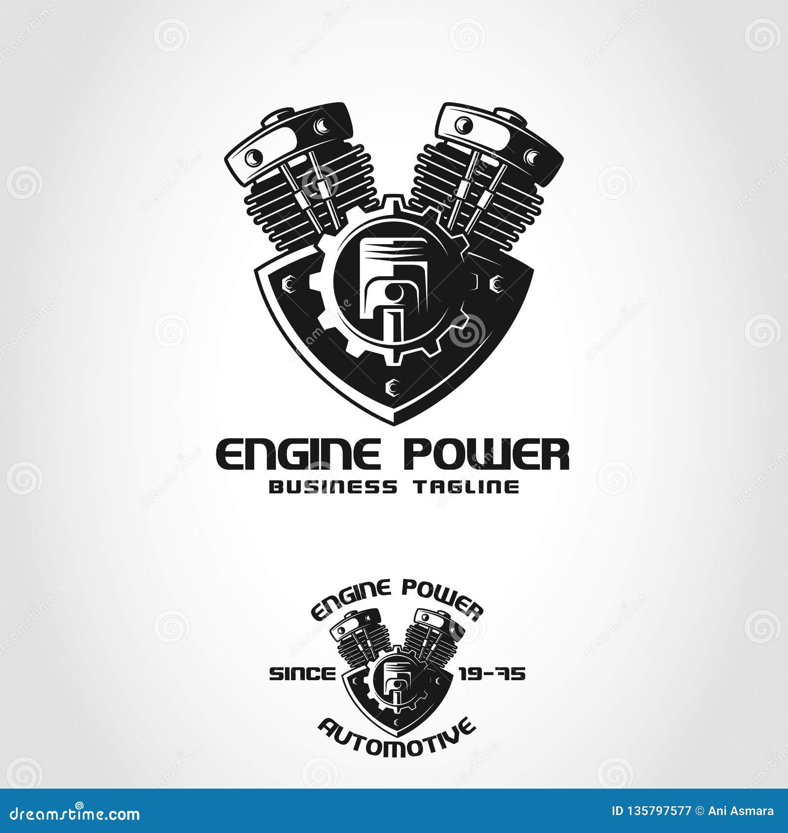 engine power is an automotive logo that can be used by auto company, auto club, auto workshop, auto spare part store or shop, and
