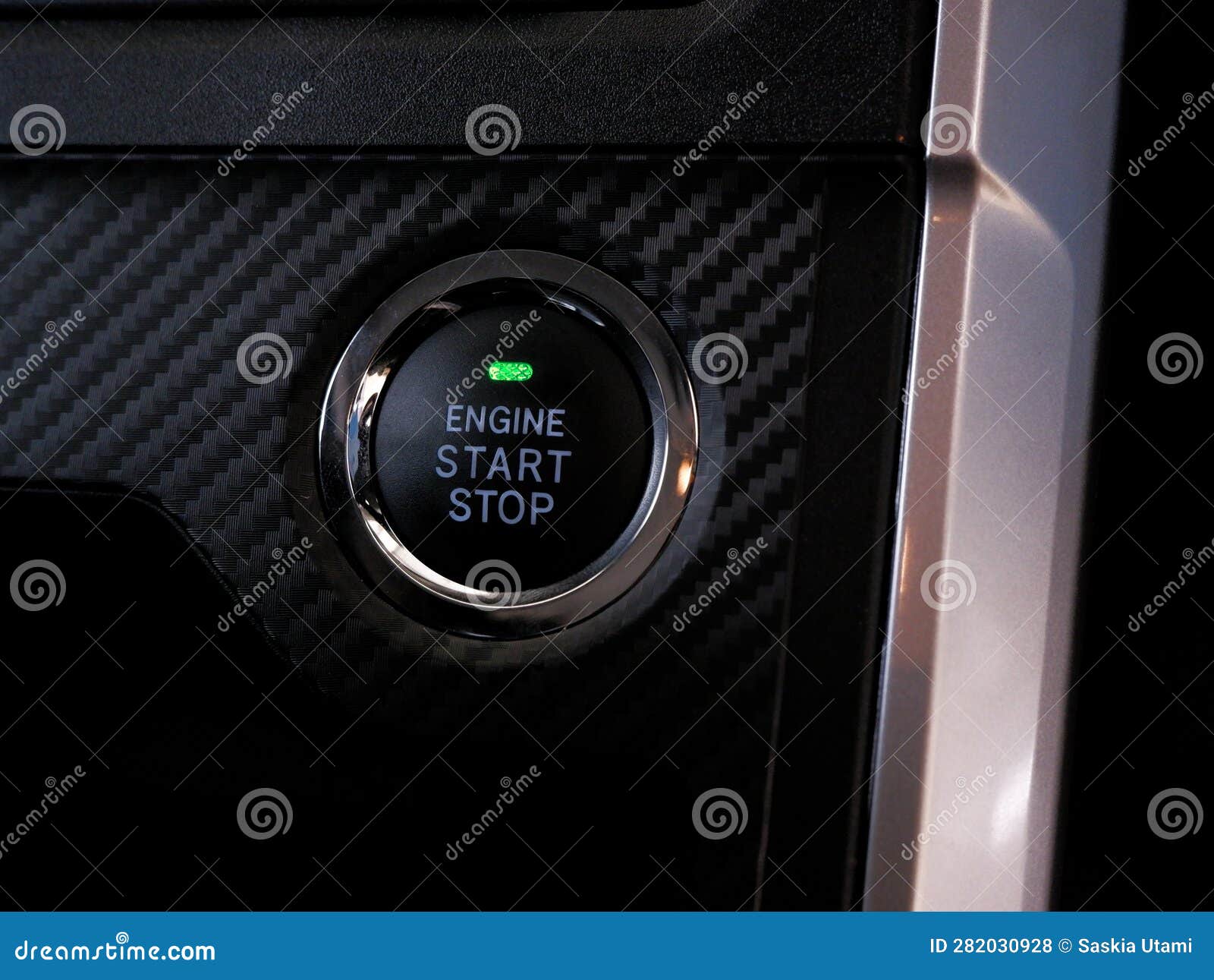 engine start stop button car