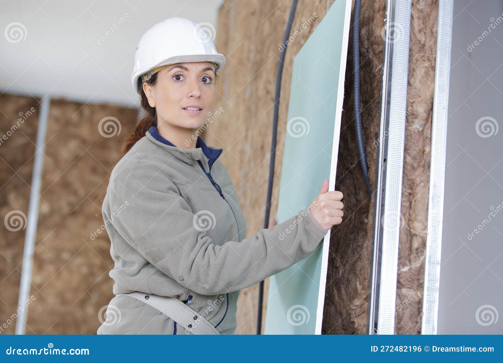 Engineer Holding Wood Board Stock Photo Image of craftsman, craft
