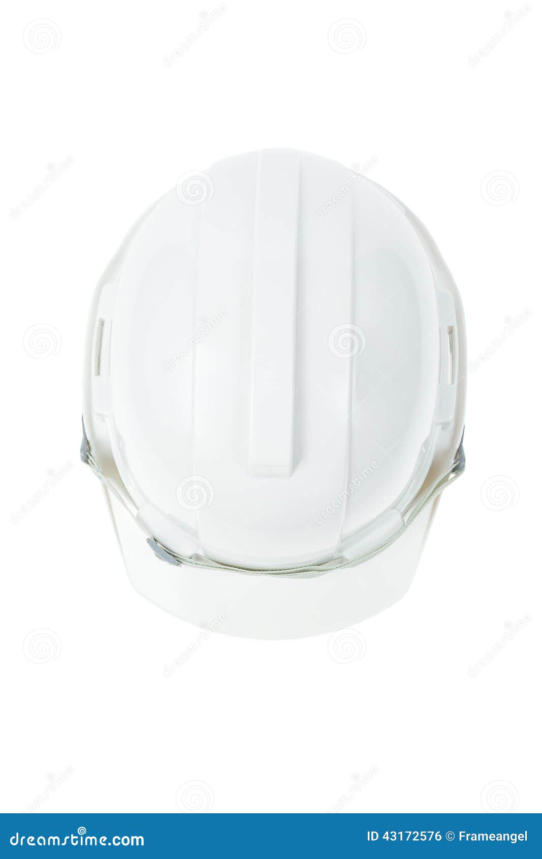 Engineering Concept, Safety Helmet, Top View on White Stock Photo ...