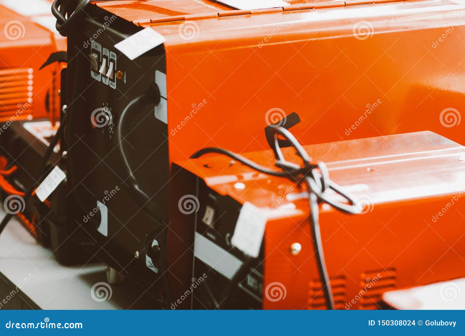 Engineering Equipment Welding Machine Display Stock Photo Image of