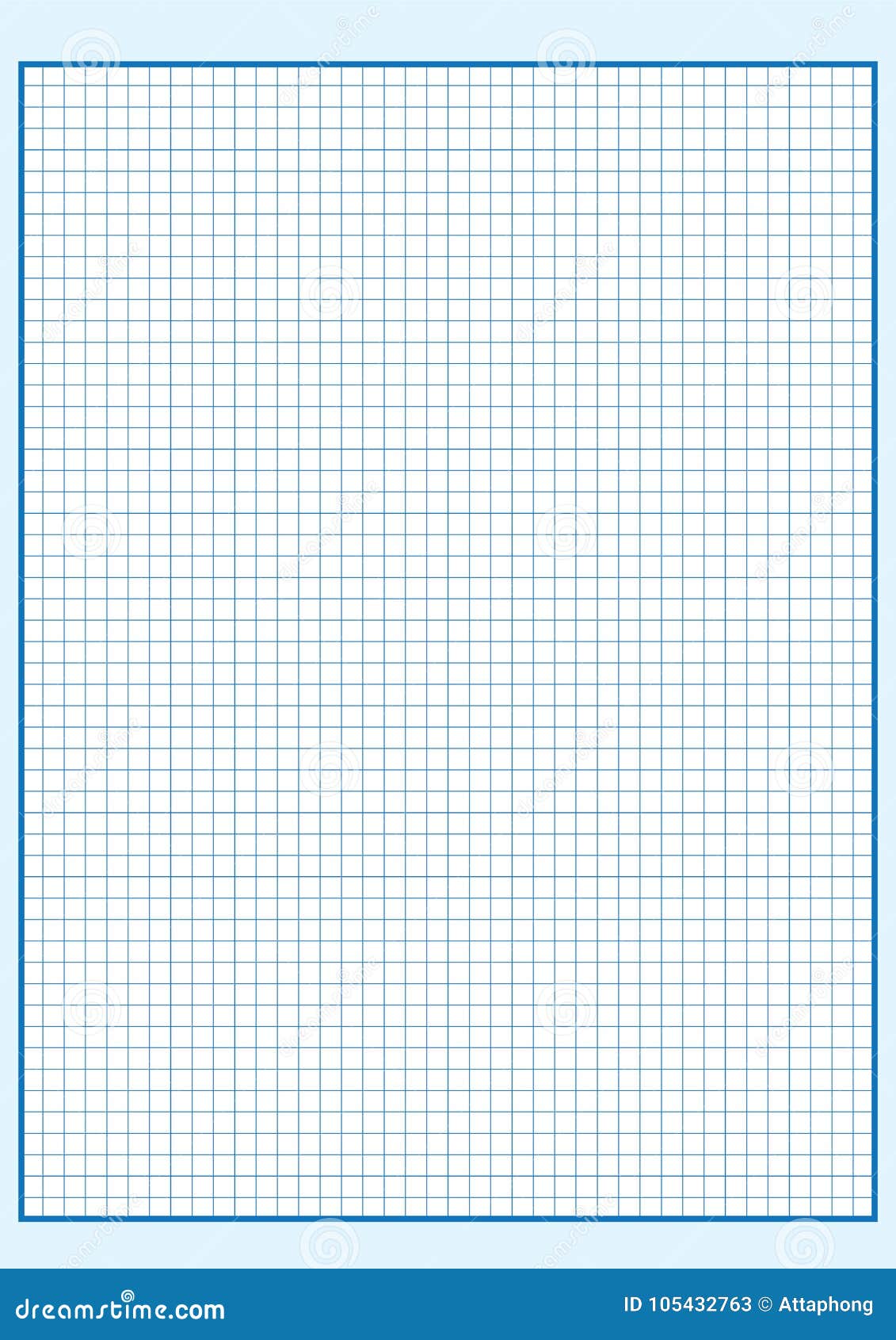 Engineering Graph Paper Printable Graph Paper Vector Stock Vector Illustration Of Vector Math 105432763