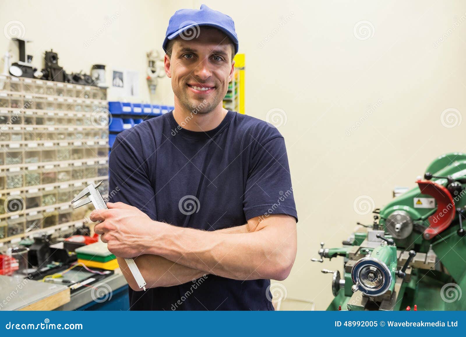 engineering student smiling at camera