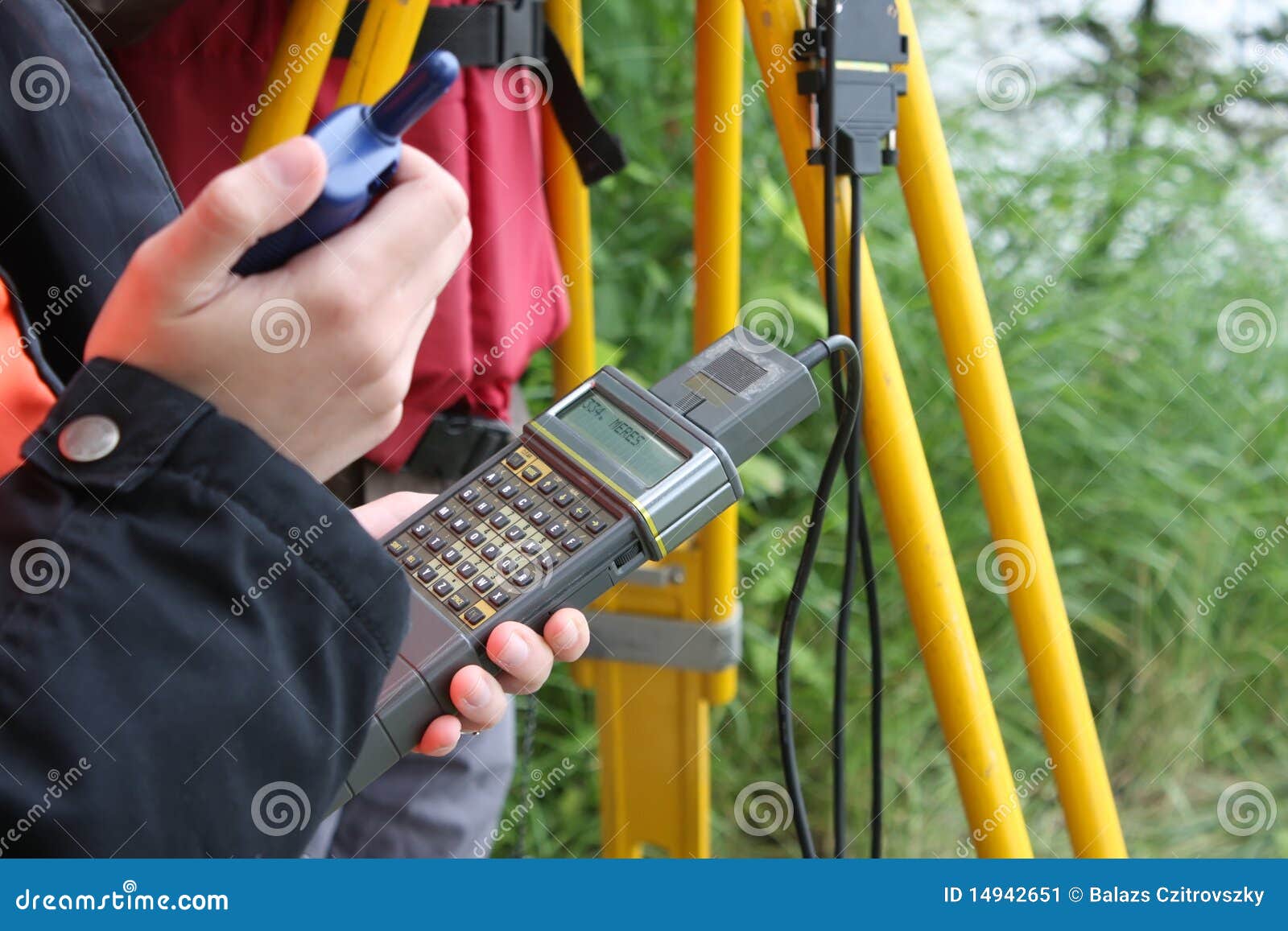 Engineers at work stock image. Image of technology, hand - 14942651