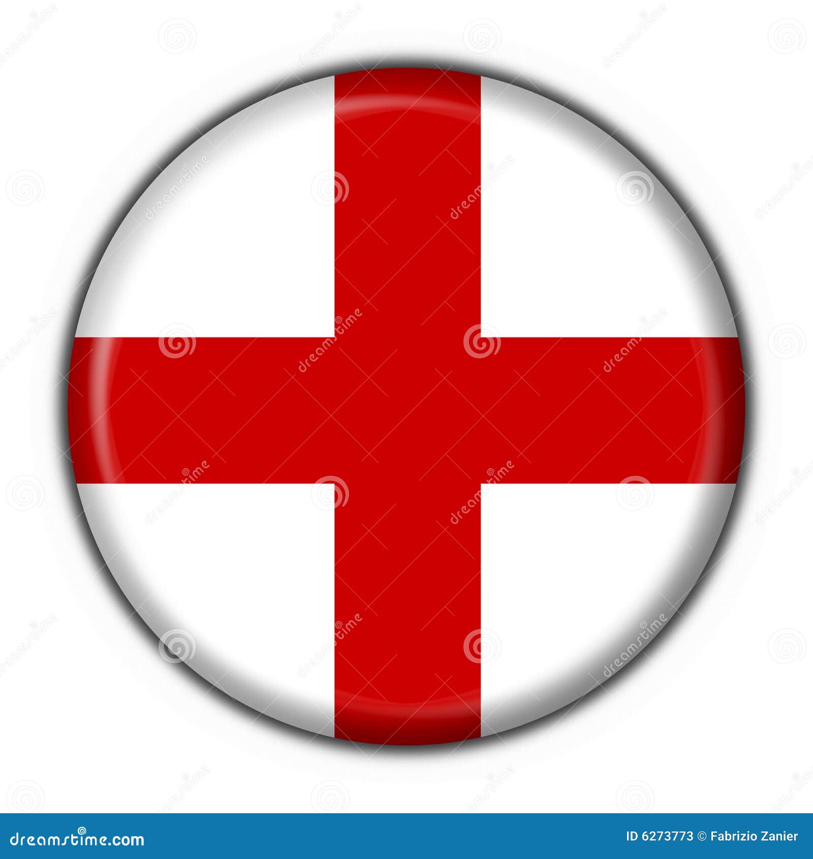 England Flag Shape