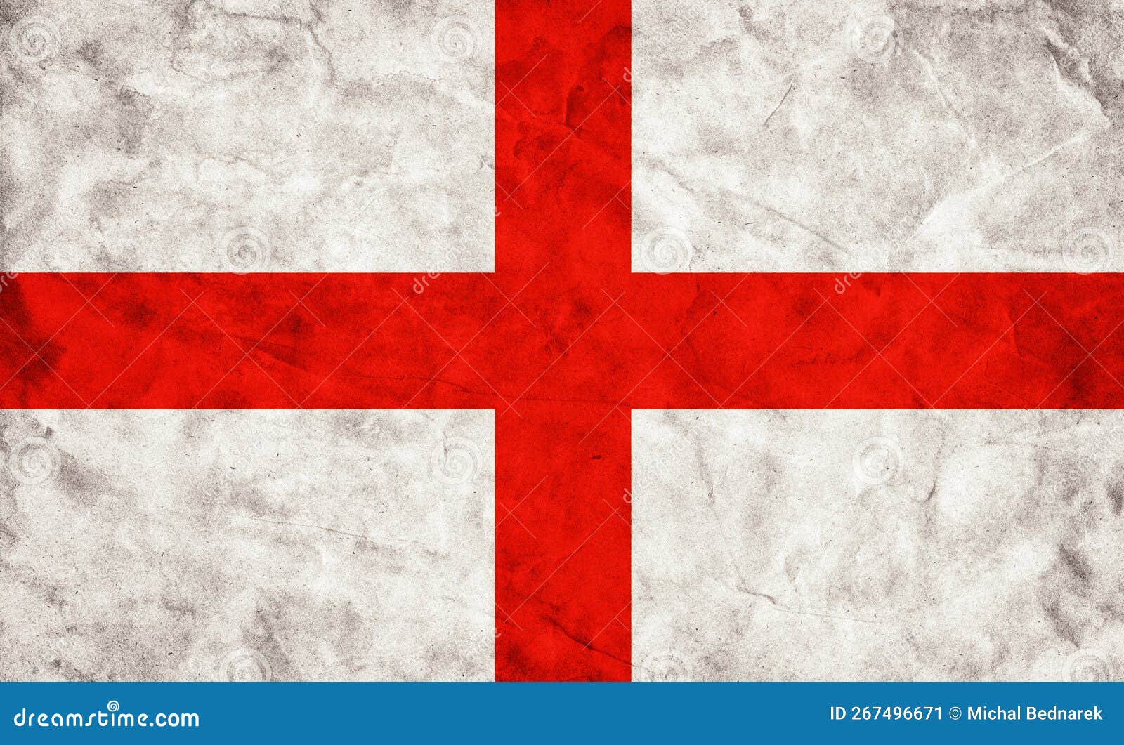 England Flag in Grunge Vintage Style Stock Image Image of country