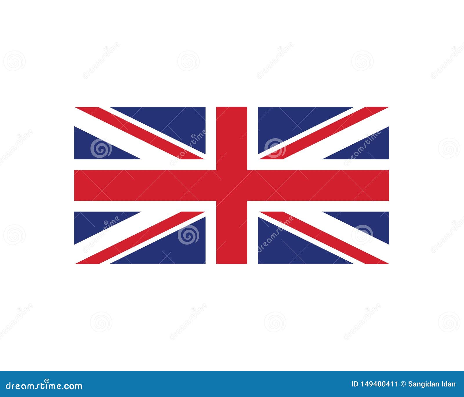 Download England Flag Illustration Vector Stock Vector ...