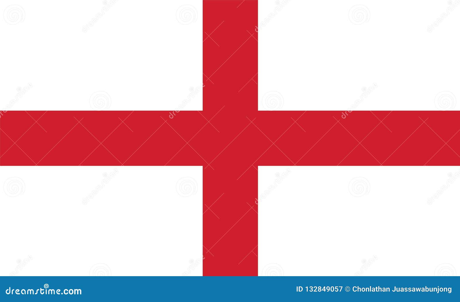 Download England Flag Rectangular stock vector. Illustration of ...