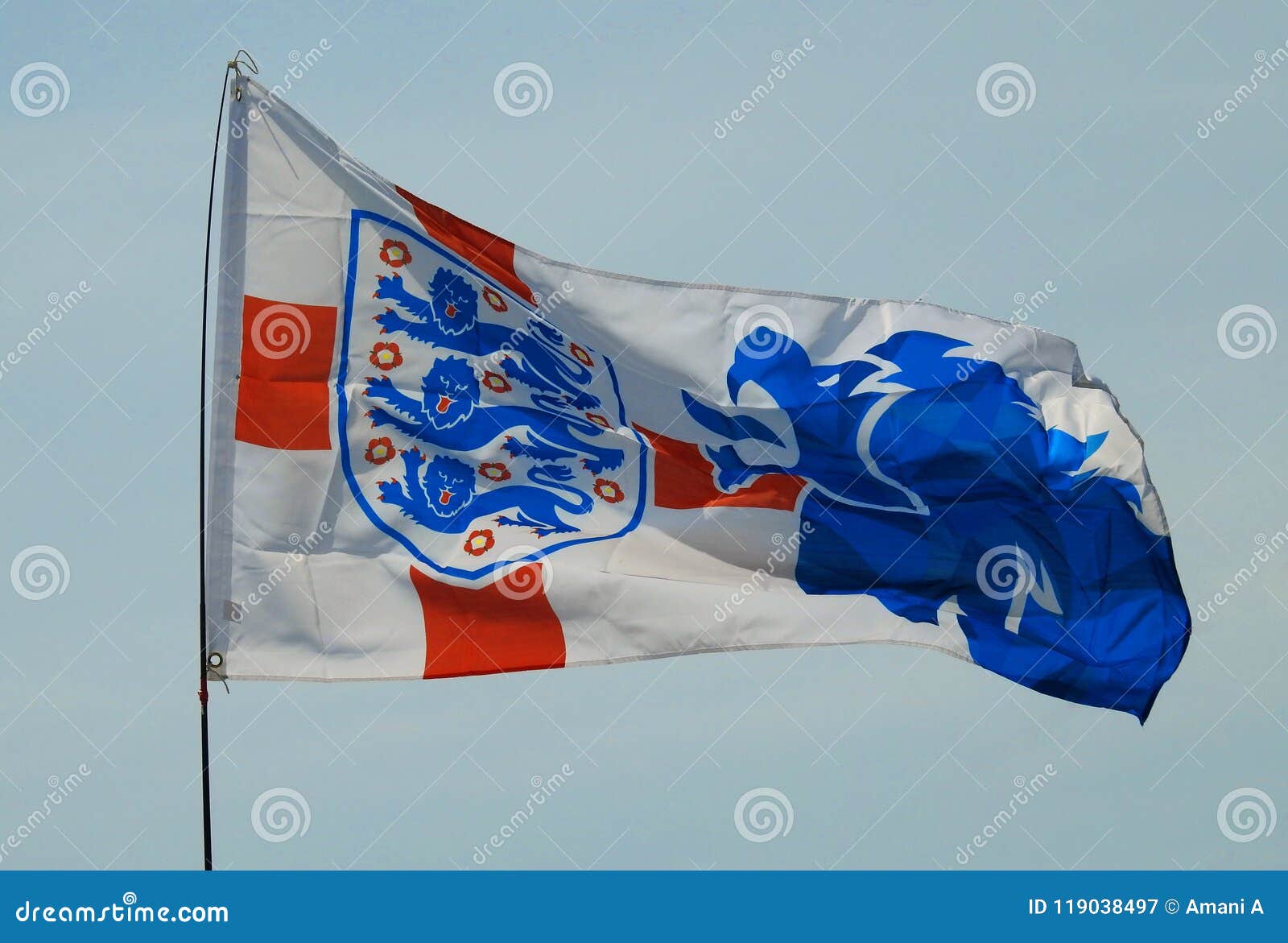 Official ENGLAND FA CREST 3 LIONS WINDOW STICKER CAR BEDROOM FLAG FOOTBALL GB 