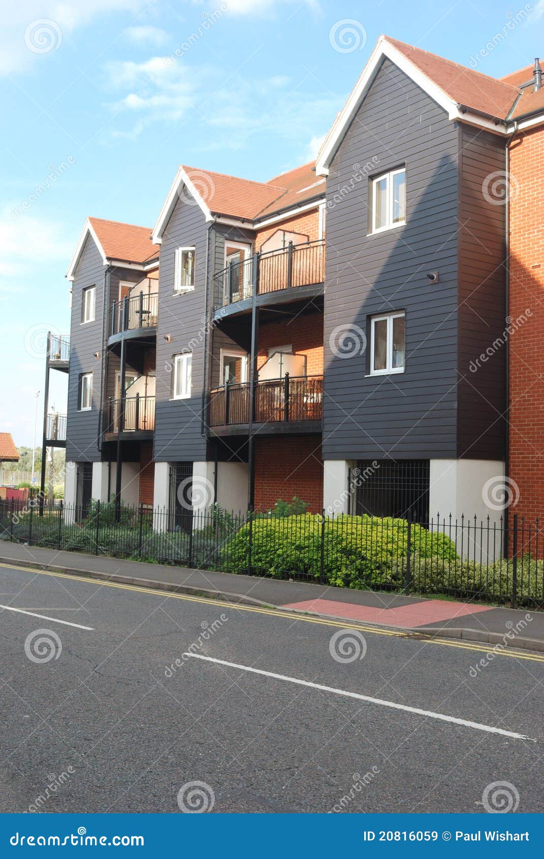 English apartments stock image. Image of homes, south 20816059