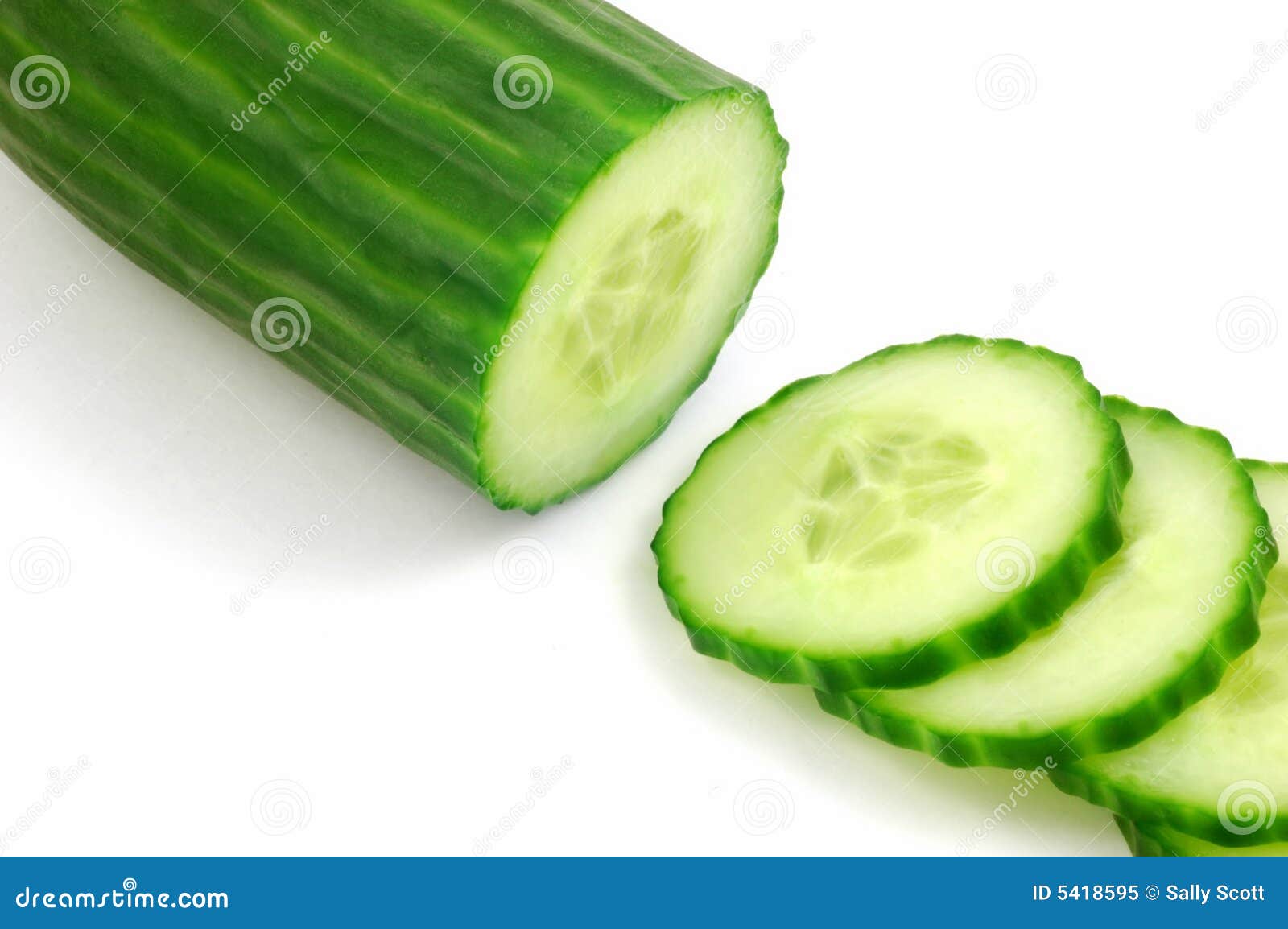 English Cucumber stock image. Image of food, edible, nutritious 5418595
