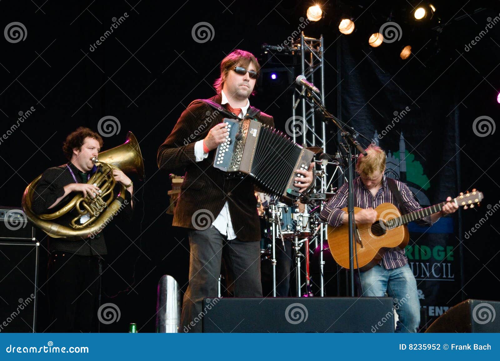 English Folkrock Band, Bellowhead Editorial Photography Image of