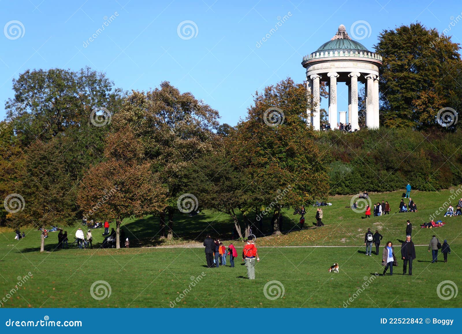 English Garden In Munich Germany Editorial Photography Image Of