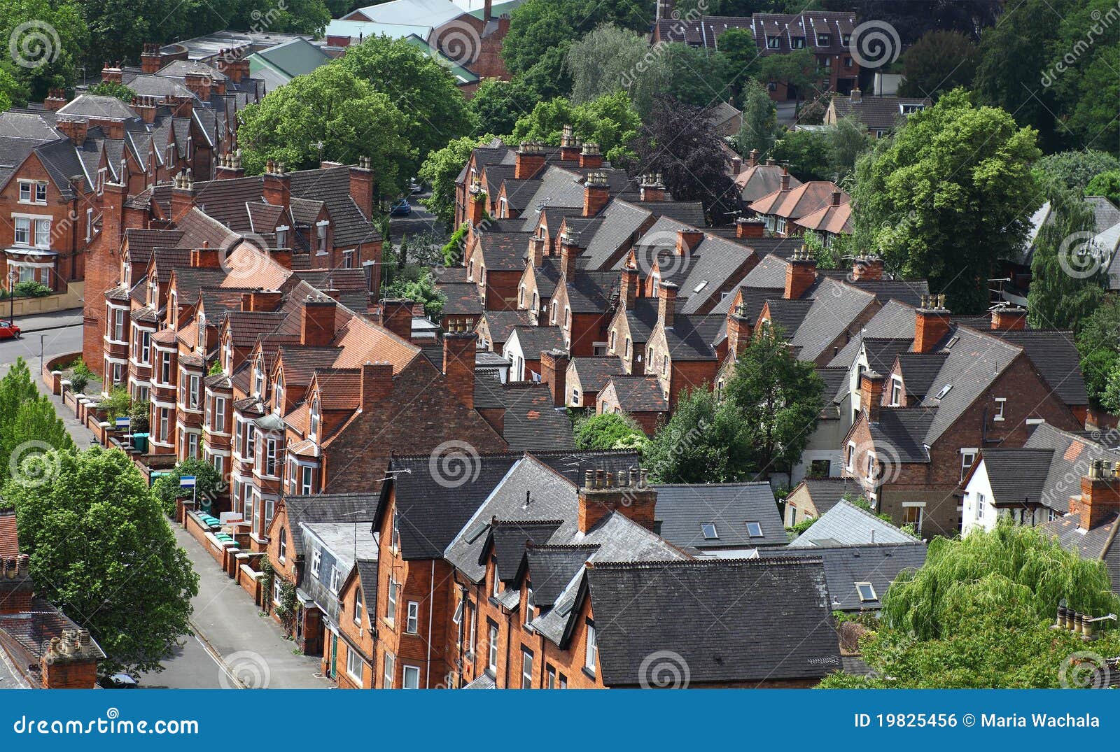 English Homes, Nottingham stock photo. Image of community 19825456