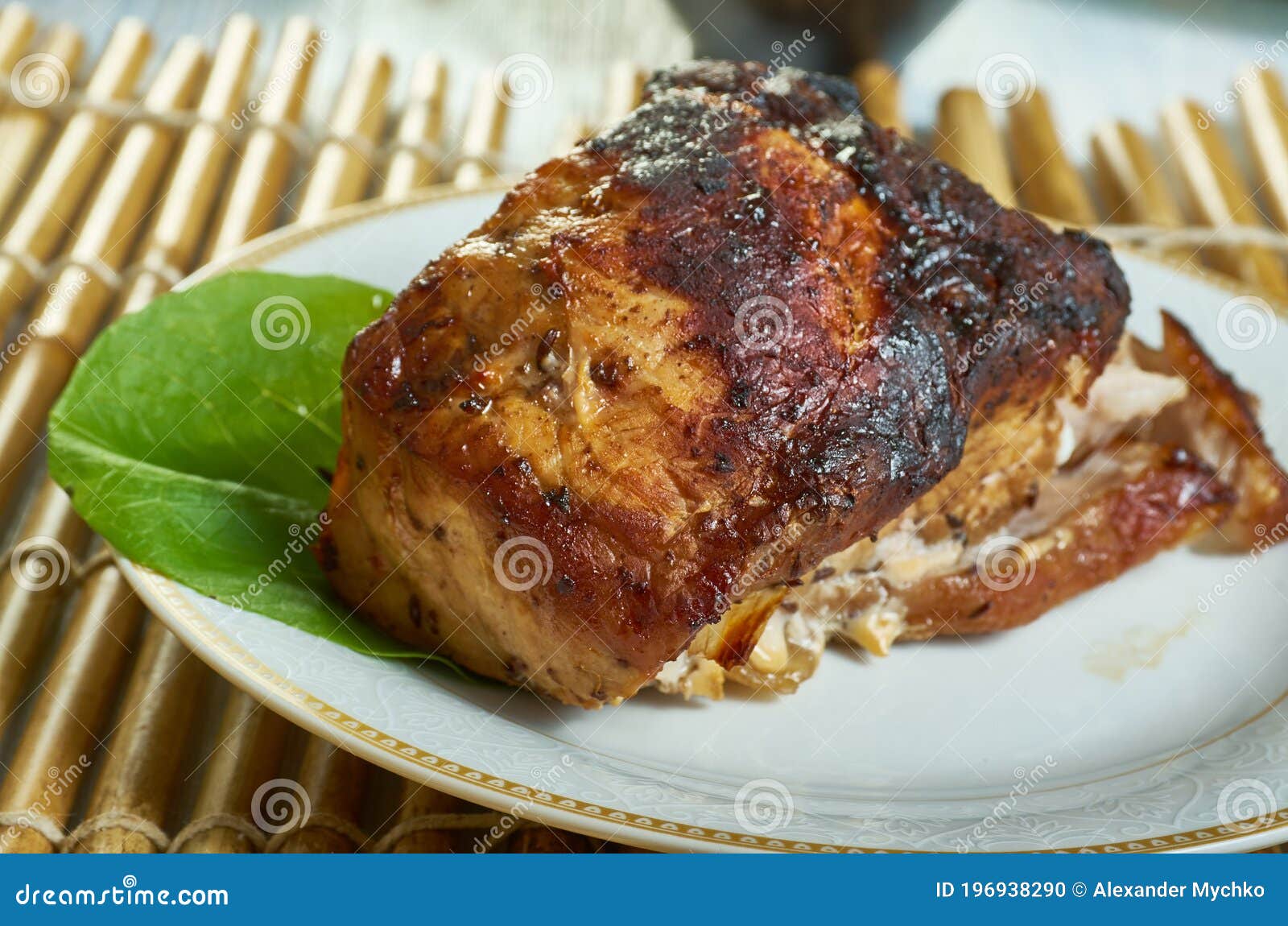 English Maplemustard Pulled Pork Stock Photo Image of casserole
