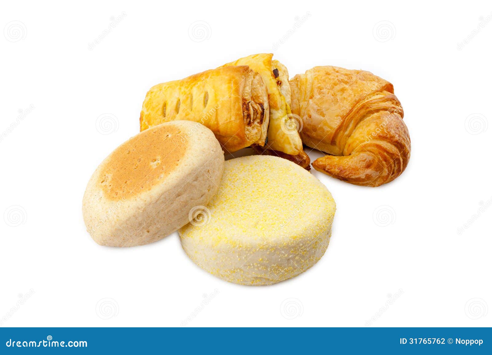 English Muffin Croissant and Pie Stock Photo Image of bakery, cuisine