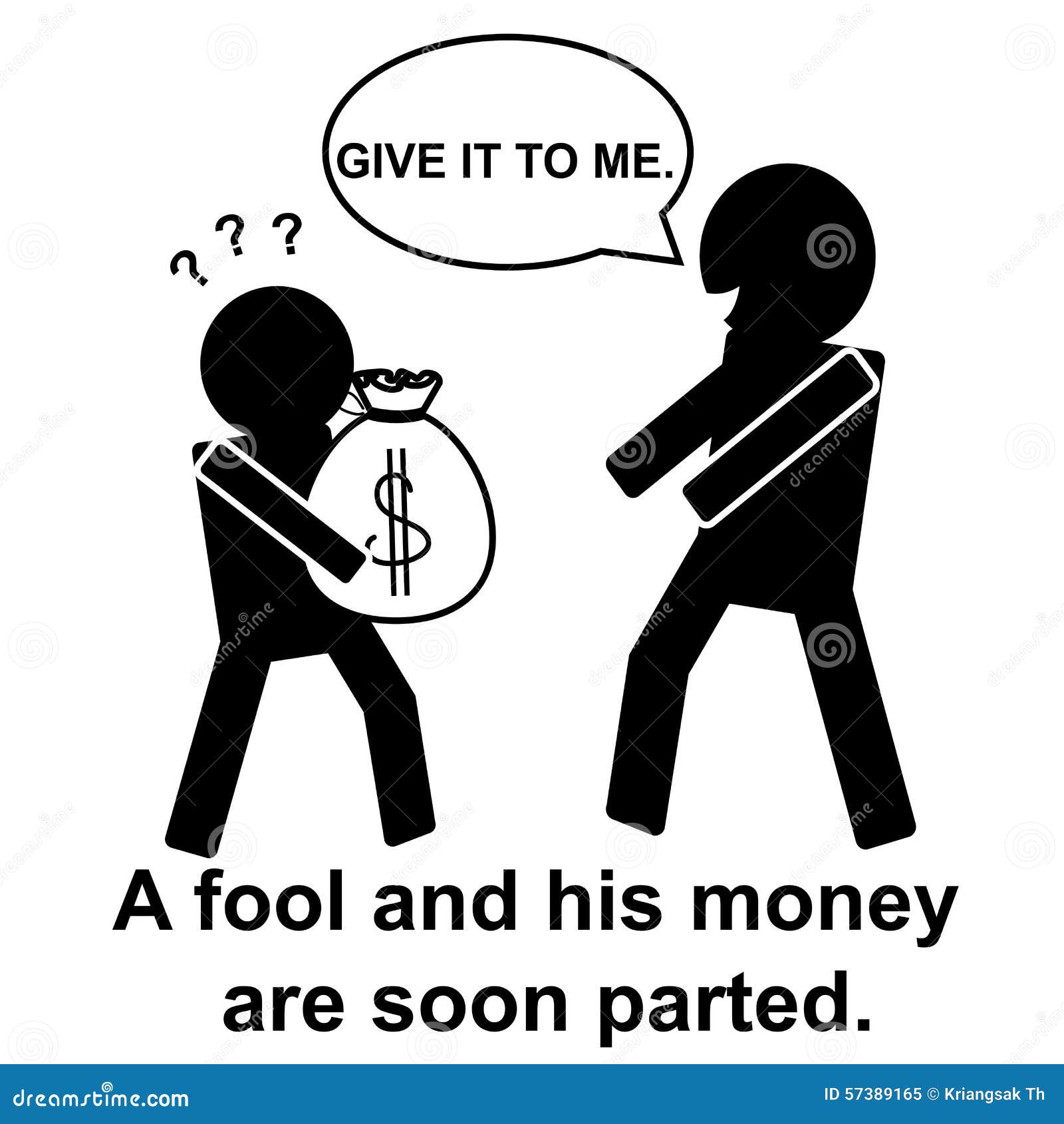 english-proverb-fool-his-money-soon-part
