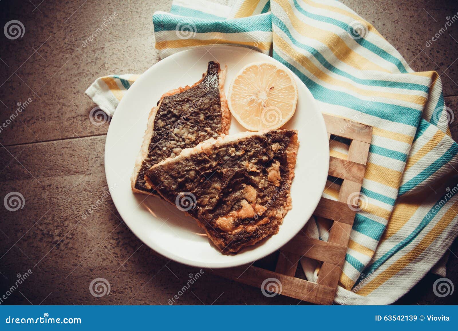 English roasted flounder stock image. Image of batter 63542139