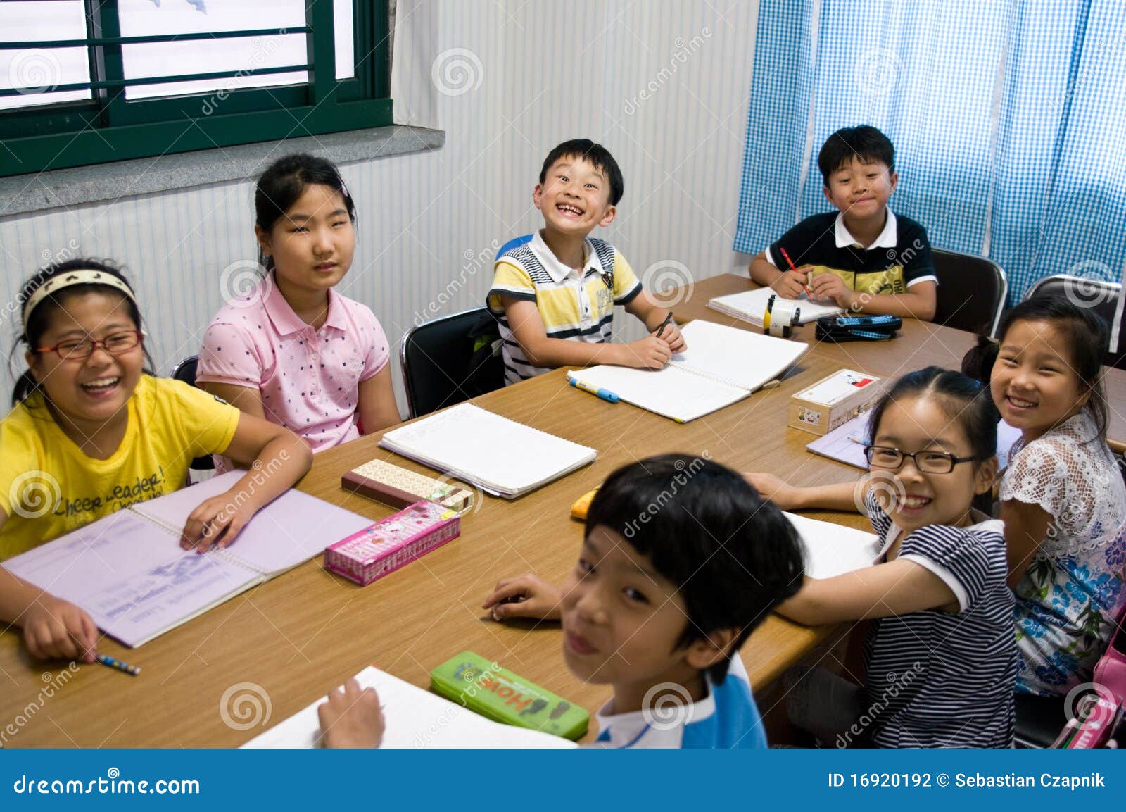 English School in South Korea Editorial Photography Image of pupils