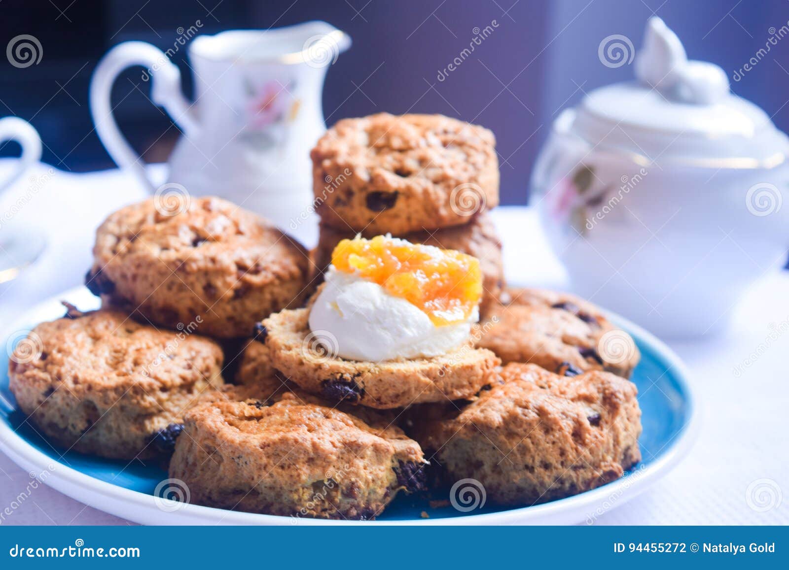 English Tea Biscuits, English Scones Stock Photo Image of scones