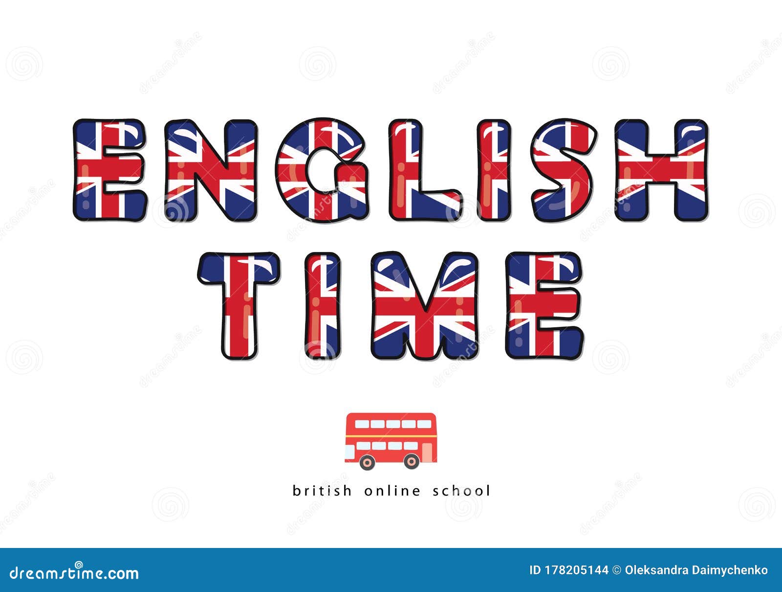 Download English Time. Language Online School Banner. Great Britain ...