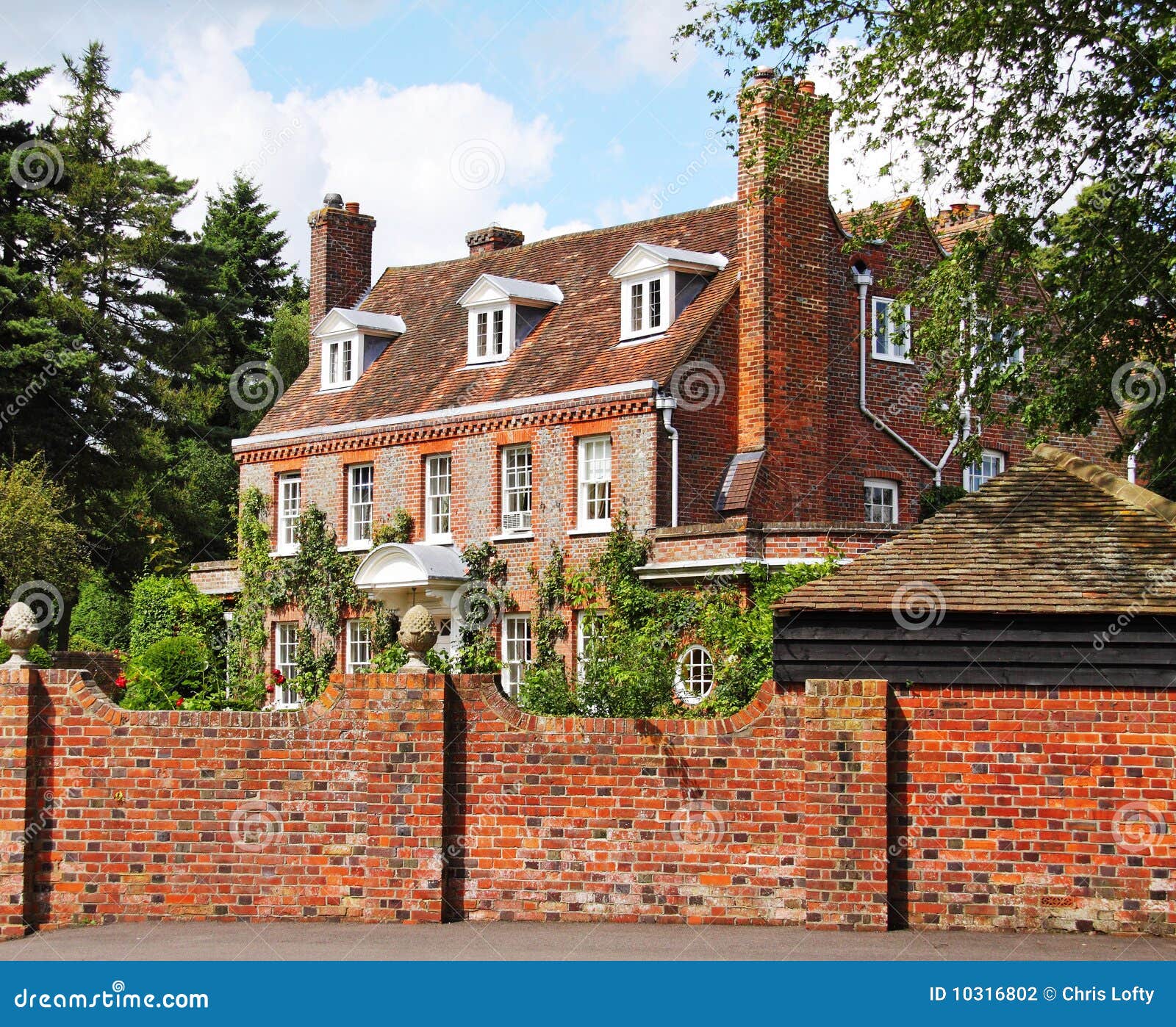 English Village Manor House Stock Photo Image of dwelling, home 10316802