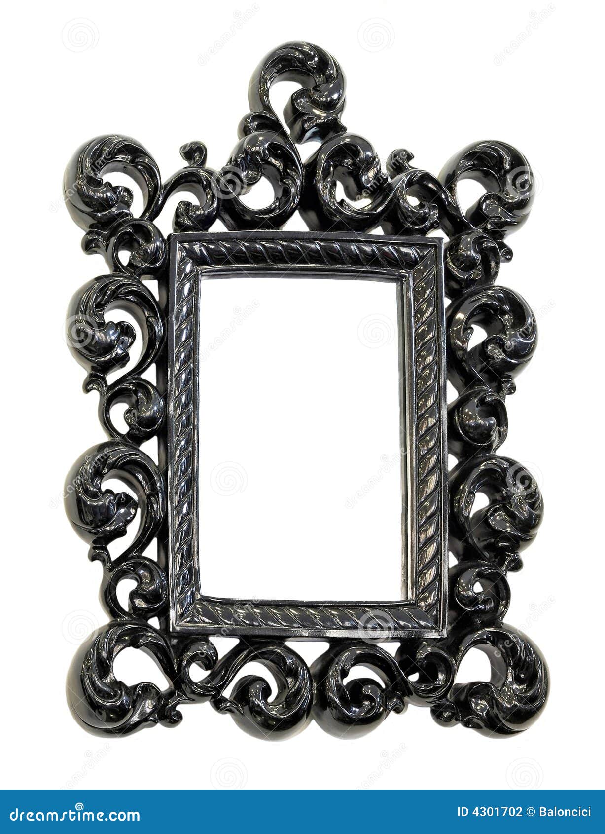 Engraved Frame Picture. Image 4301702