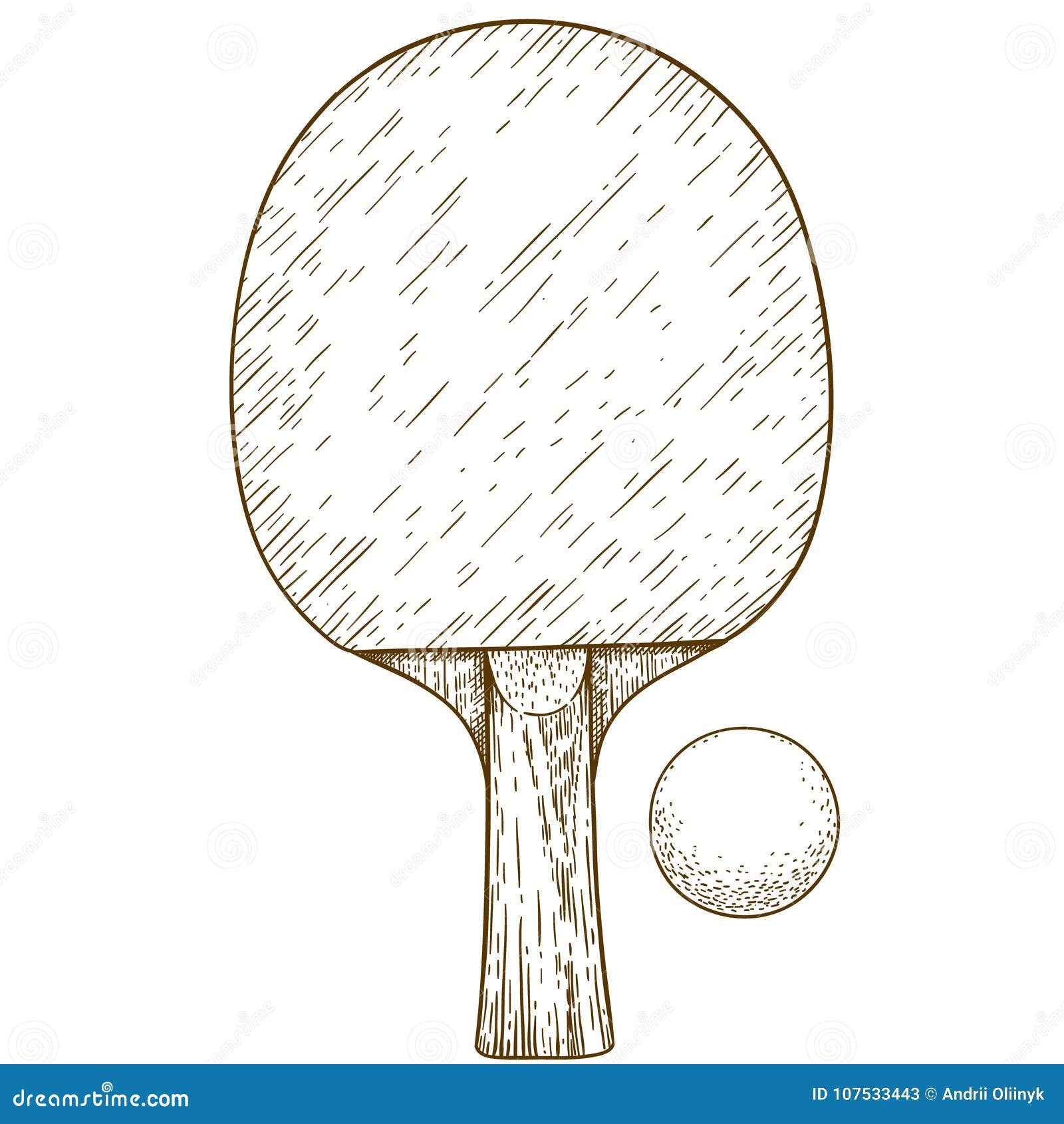 how to draw a ping pong paddle easy - YouTube