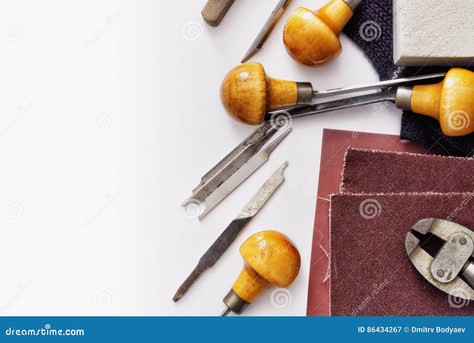 Close-up, Metal Engraving Tools, Watchmaker Engraver Work Desk