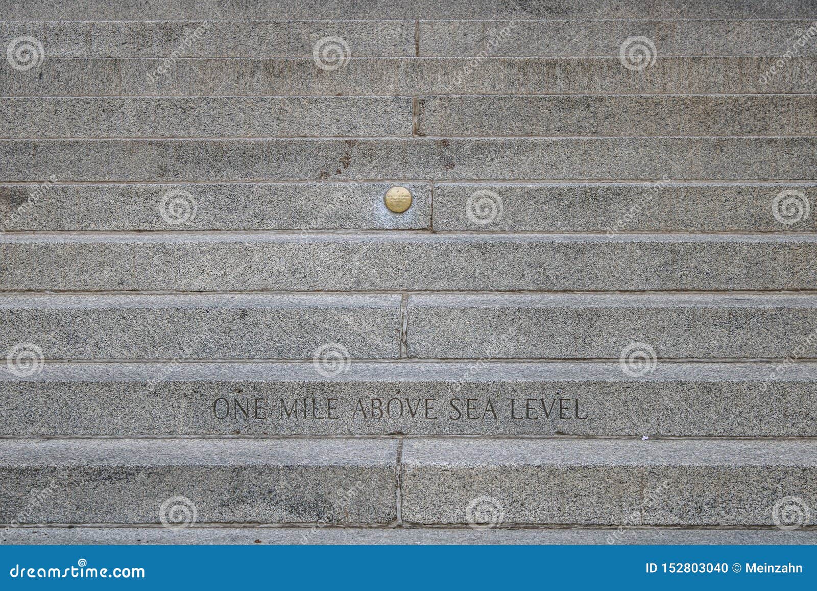 Engraving One Mile Above Sea Level At The Stairs Of Colorado State engraving-one-mile-above-sea-level-at-the-stairs-of-colorado-state