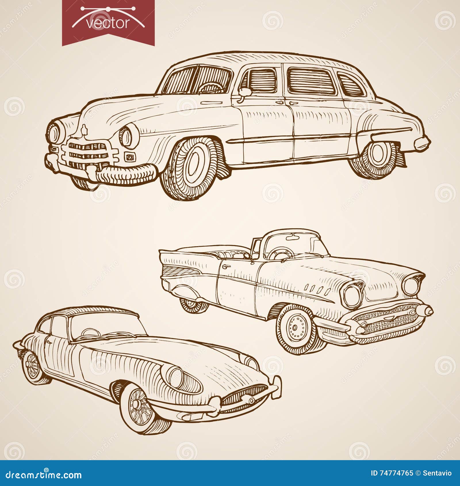 Old Antique Car - Jonathan Baldock - Drawings & Illustration, Vehicles &  Transportation, Automobiles & Cars, Other Automobiles & Cars - ArtPal
