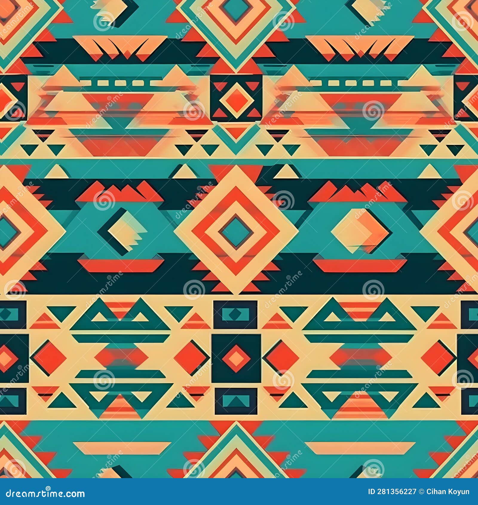 Enhance Your Designs with Seamless Aztec Patterns Stock Illustration ...