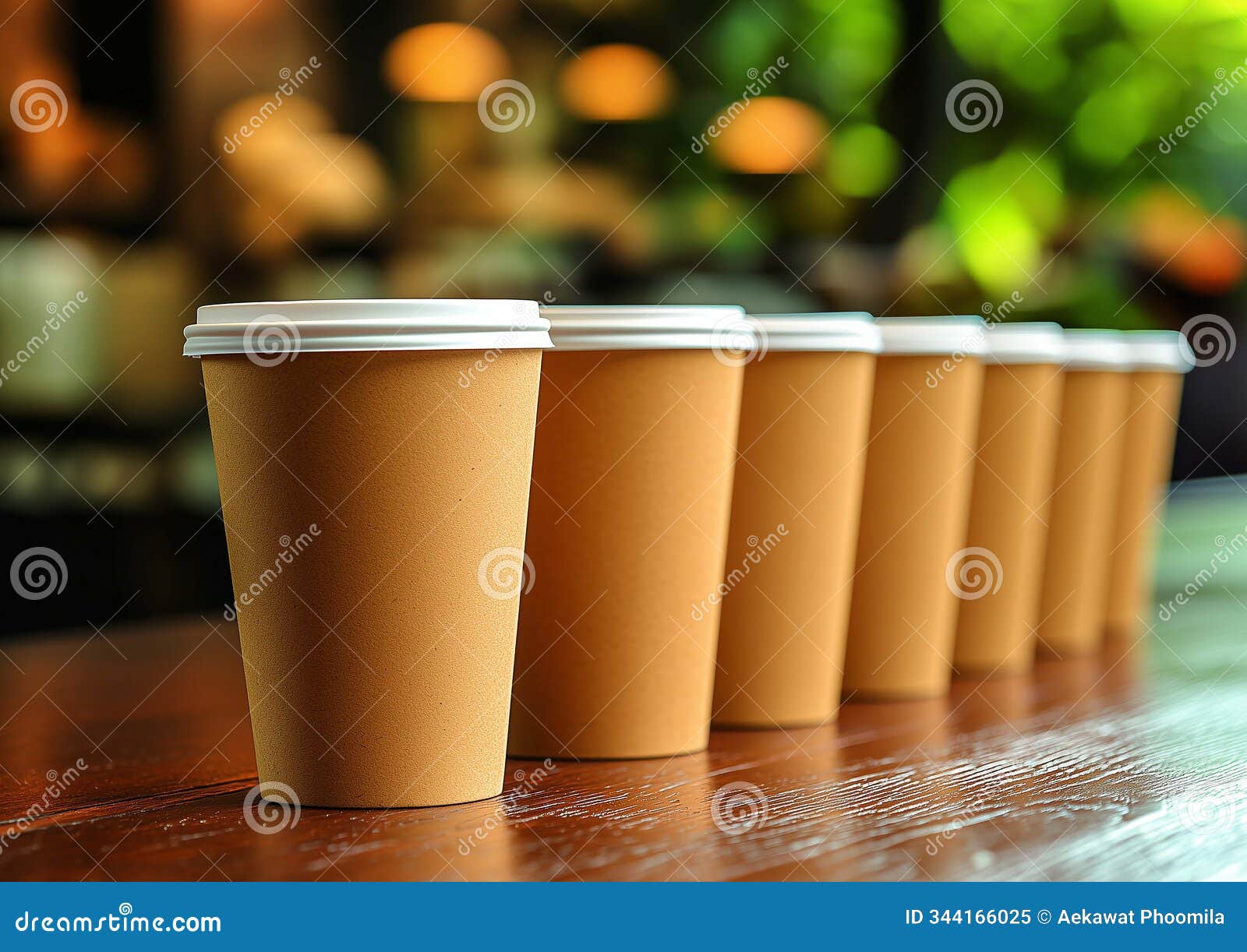 enjoy your beverage with eco-friendly paper cups that help the planet