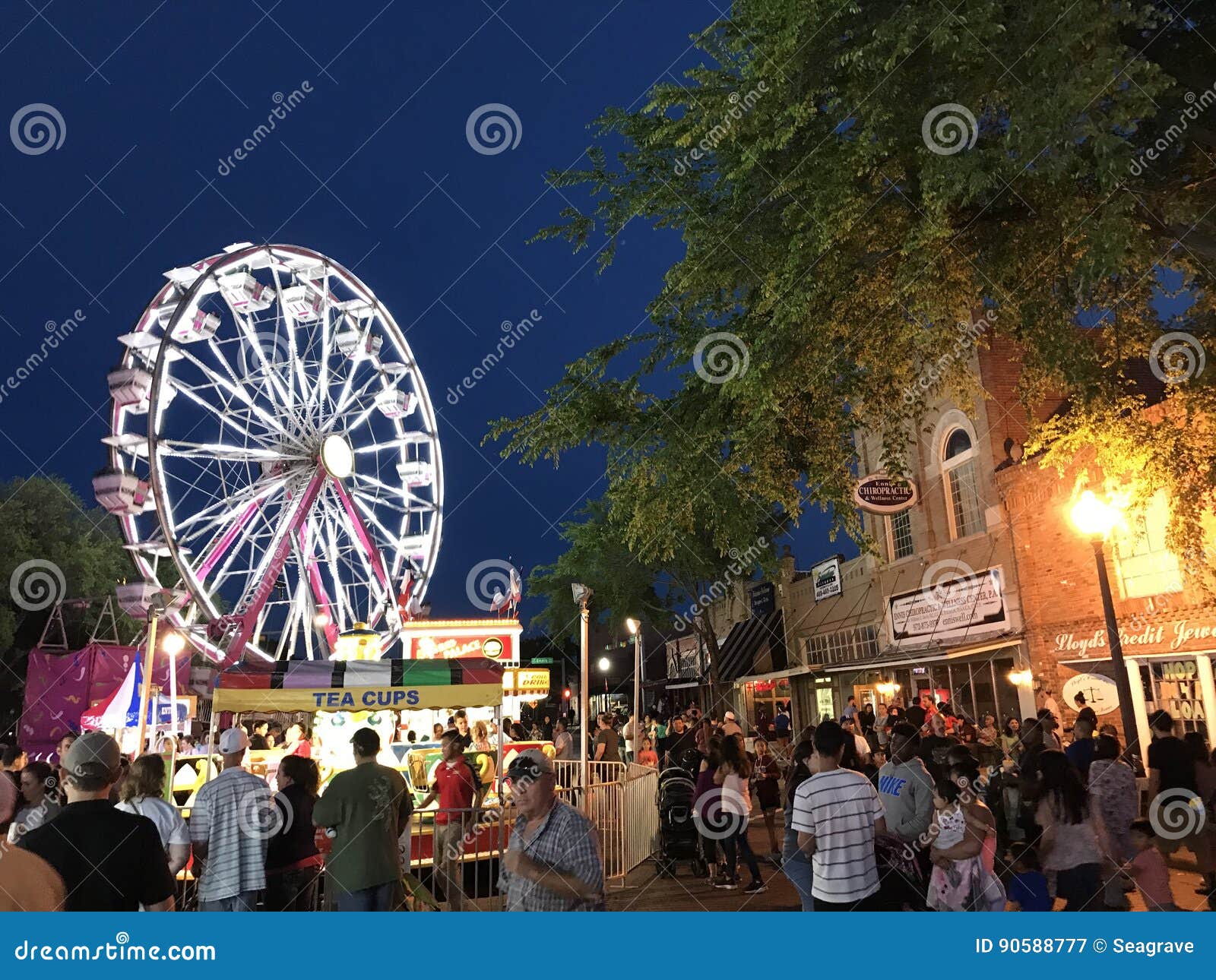 Ennis Carnival editorial photography. Image of evening 90588777