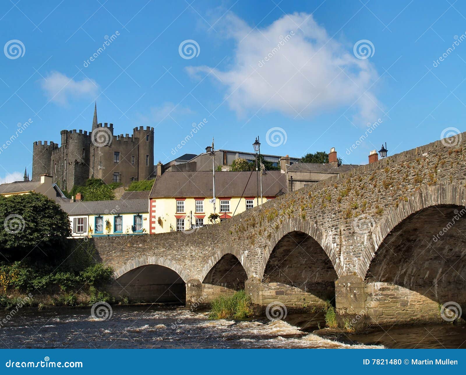 Enniscorthy Castle stock photo. Image of stone, norman 7821480