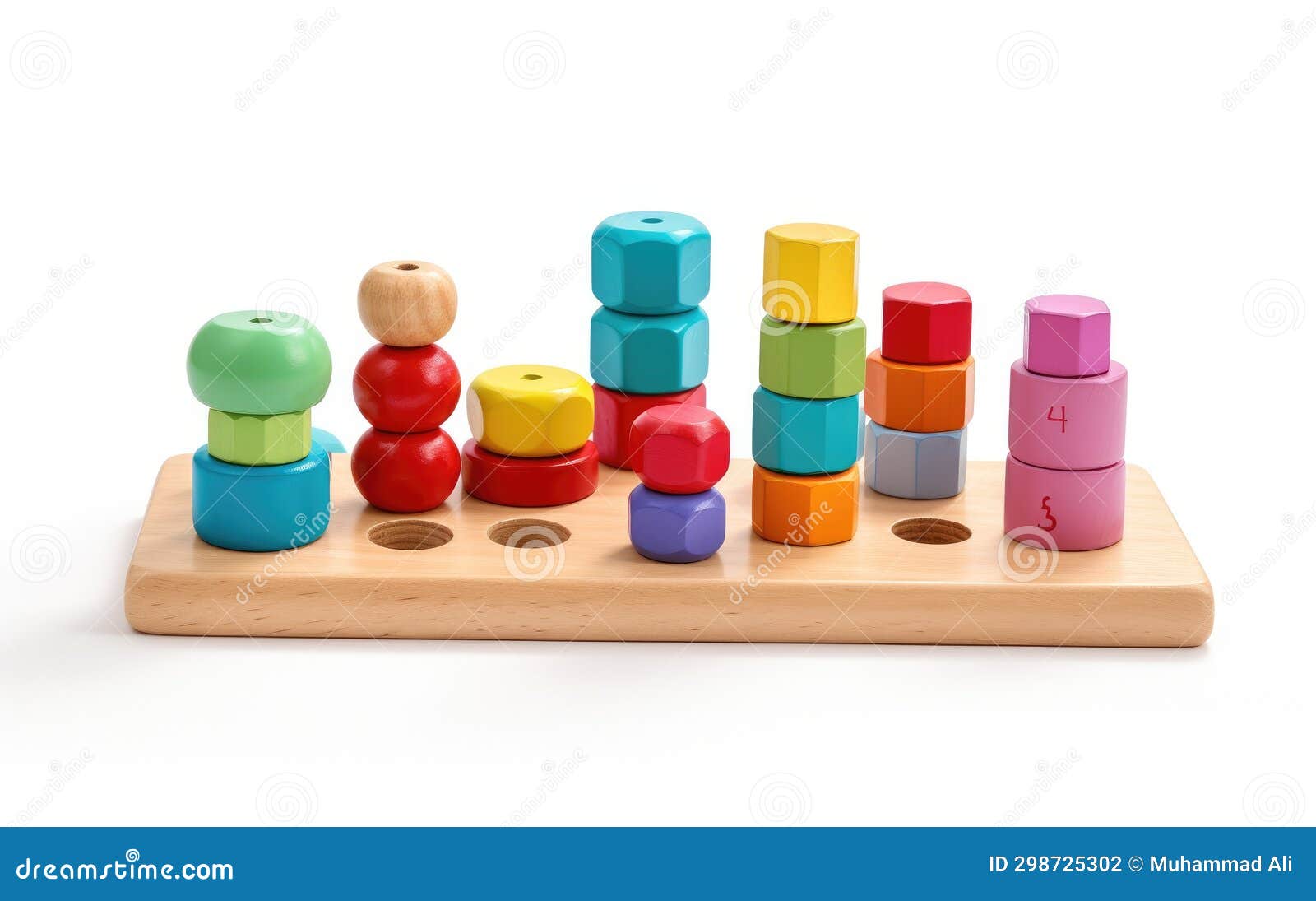 enriching playtime experience on white background