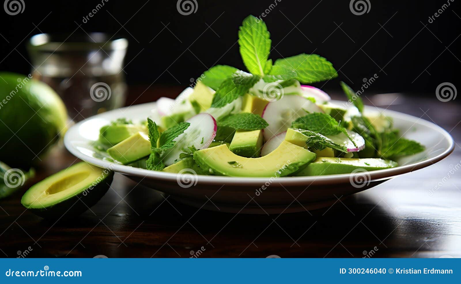 ensalada de aguacate: refreshing avocado salad with onion and lime