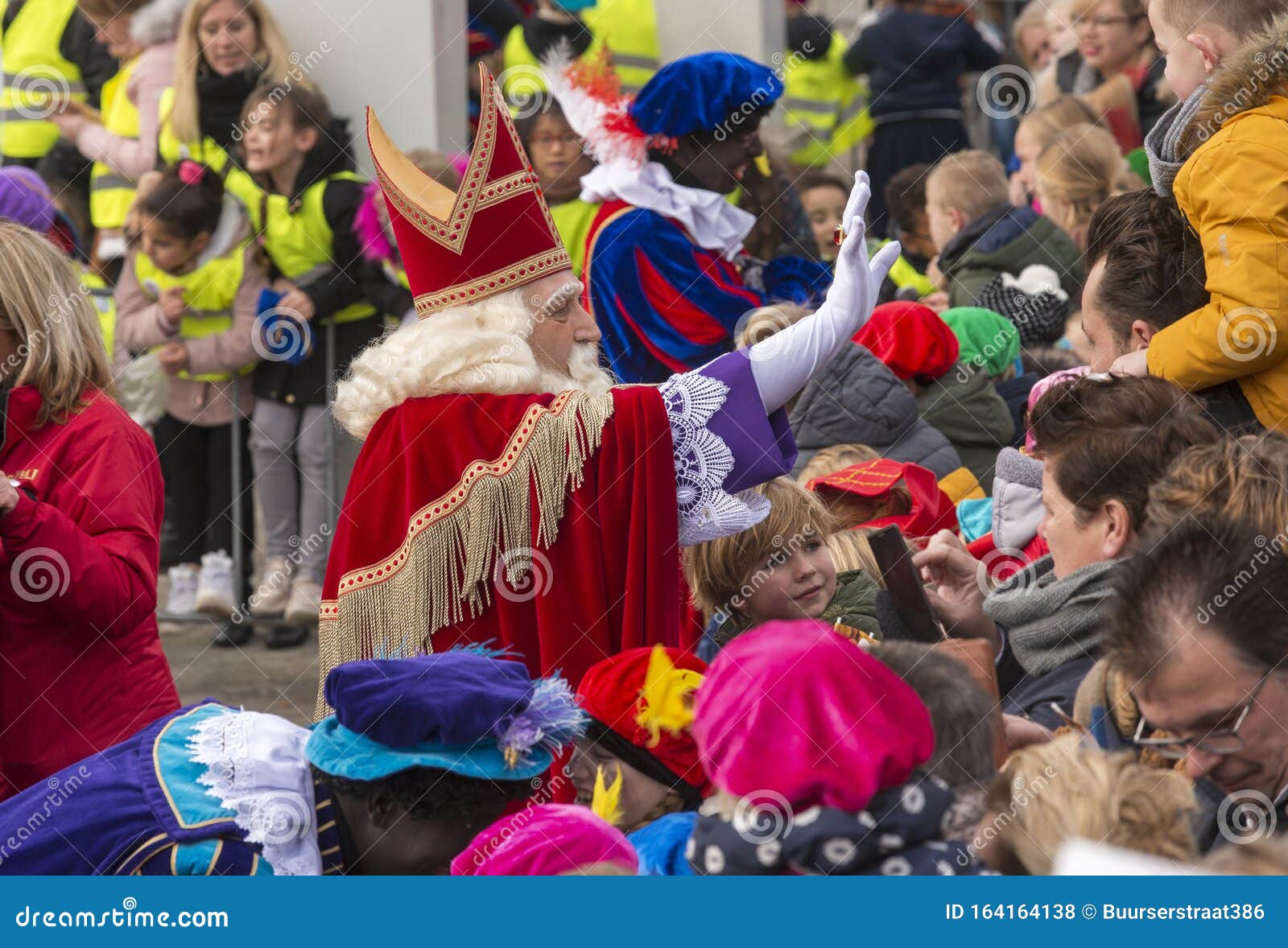 Sinterklaas Arriving in the Netherlands Editorial Stock Photo Image