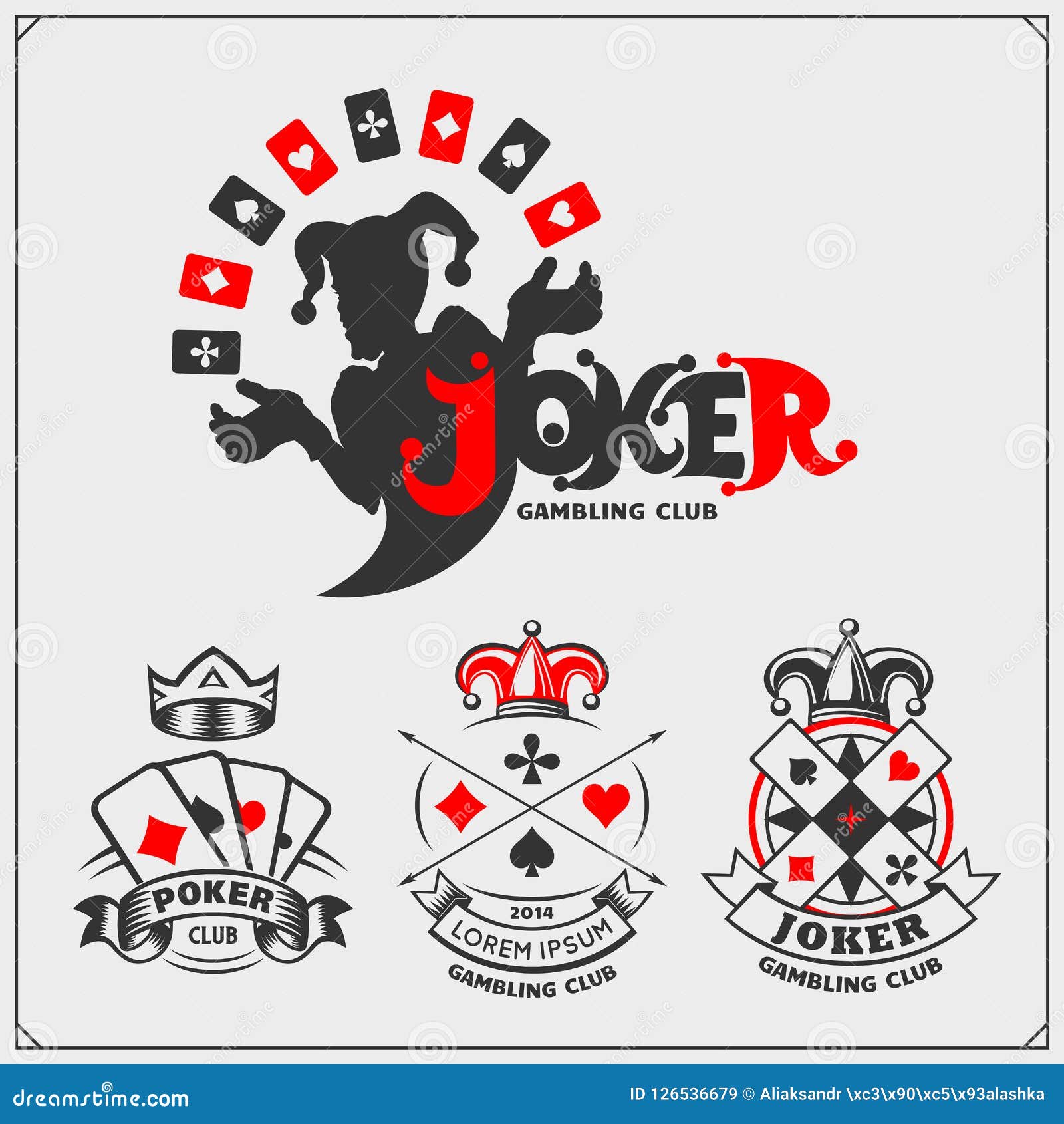 Ensemble D Emblemes De Casino Et De Tisonnier Et Labels Avec Le Joker Et Les Cartes De Jouer Illustration De Vecteur Illustration Du Isolement Noir Ensemble D Emblemes De Casino Et De Tisonnier Et Labels Avec Le Joker Et Les Cartes De Jouer Illustration De Vecteur Illustration Du Isolement Noir