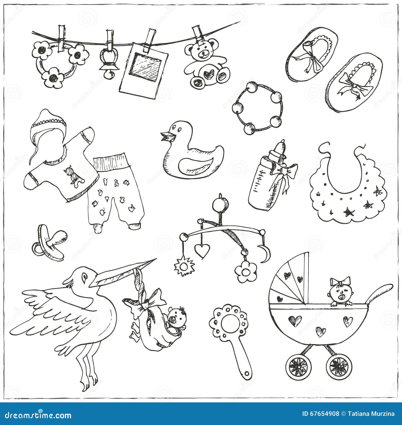 Ensemble De Dessins Soutenus Par Bebe Croquis Main Dessin Illustration Stock Illustration Du Mignon Illustration Ensemble De Dessins Soutenus Par Bebe Croquis Main Dessin Illustration Stock Illustration Du Mignon Illustration