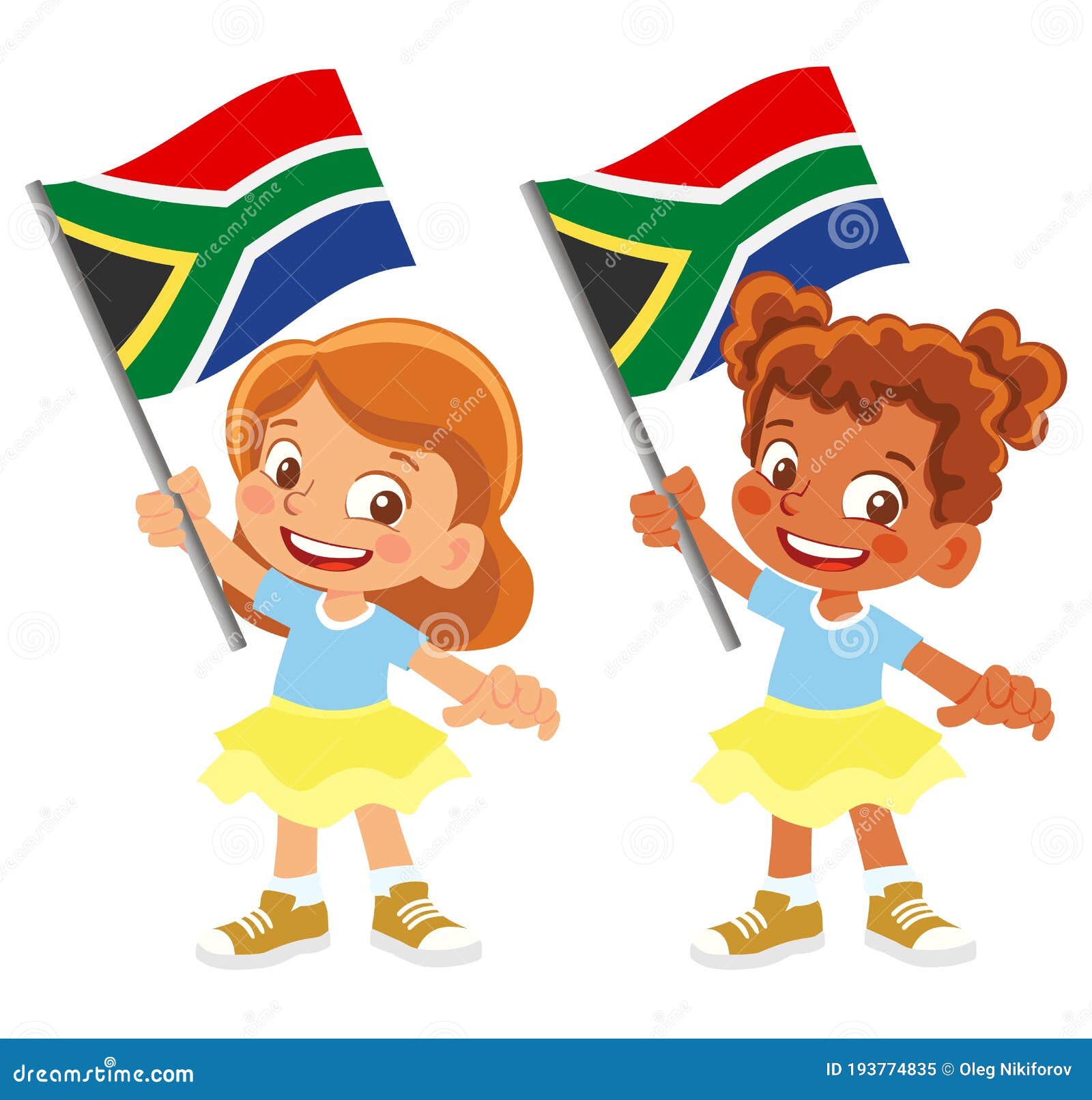 Naissance du drapeau de l'Afrique du Sud. Blog by Macap