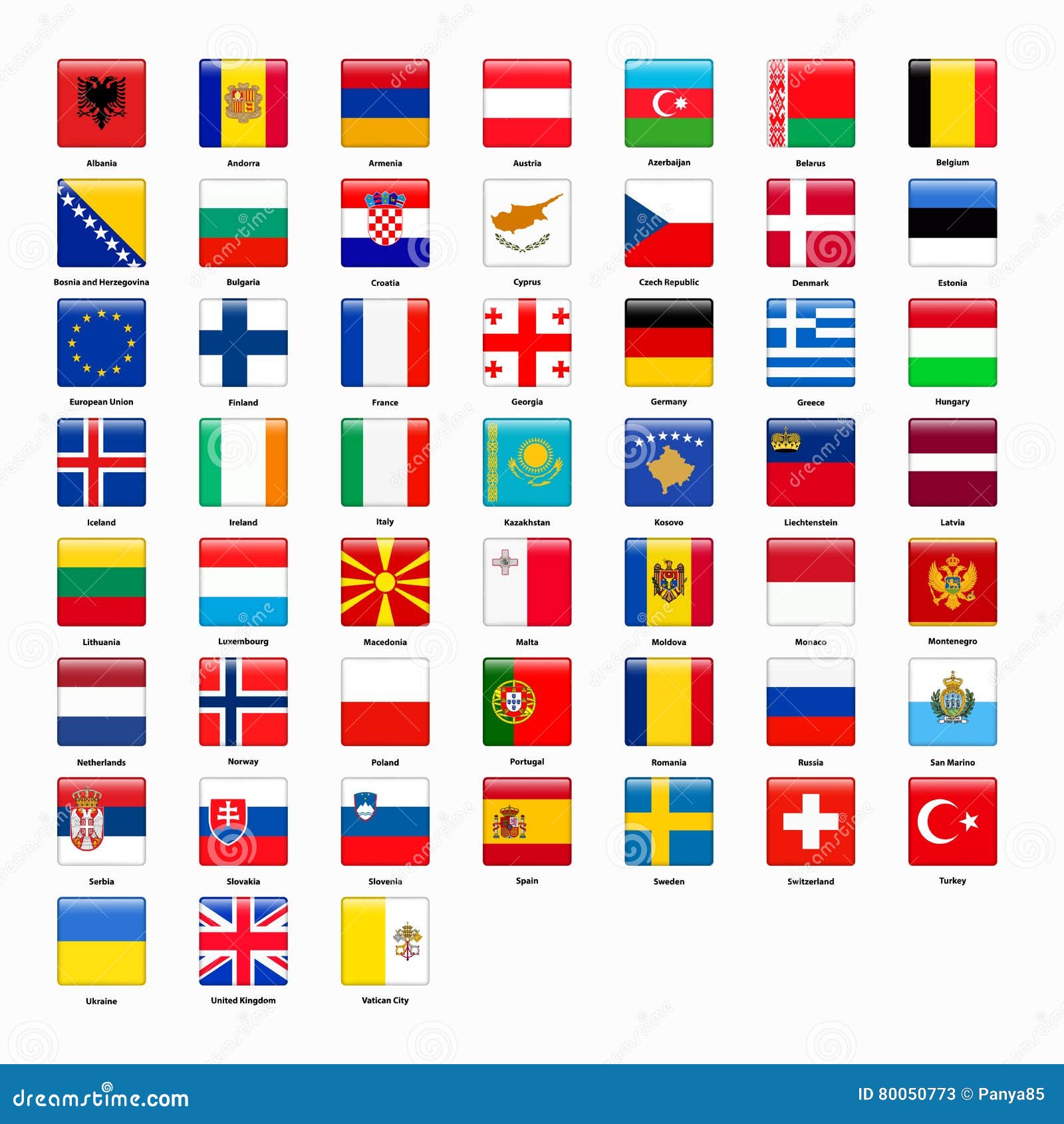 Carte De L'Europe Combinée Avec Des Drapeaux De Pays Tous ...