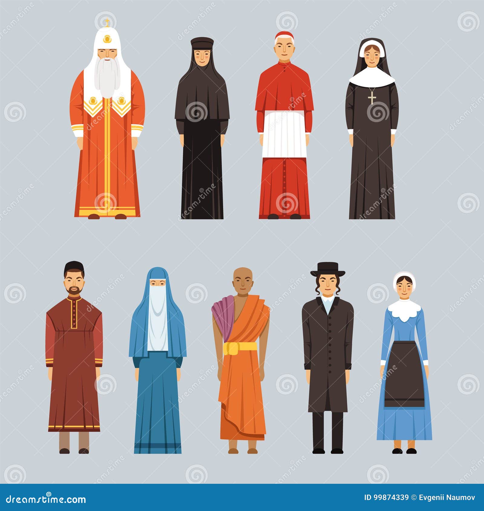 Ensemble Hommes Et Femmes De Personnes De Religion De Diff rentes