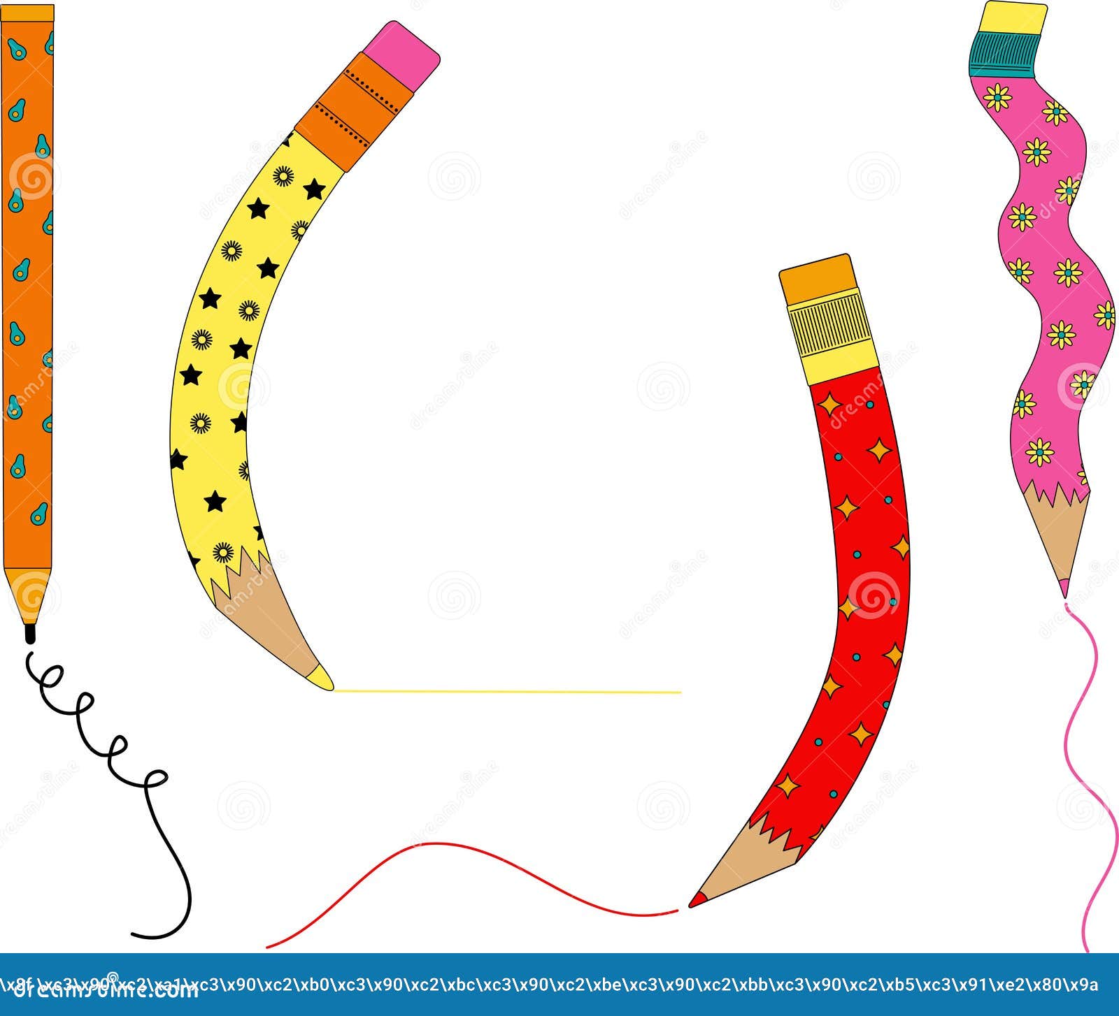 Fond Ensemble De Crayons De Couleur Image Dessin Lumineux Photo Et