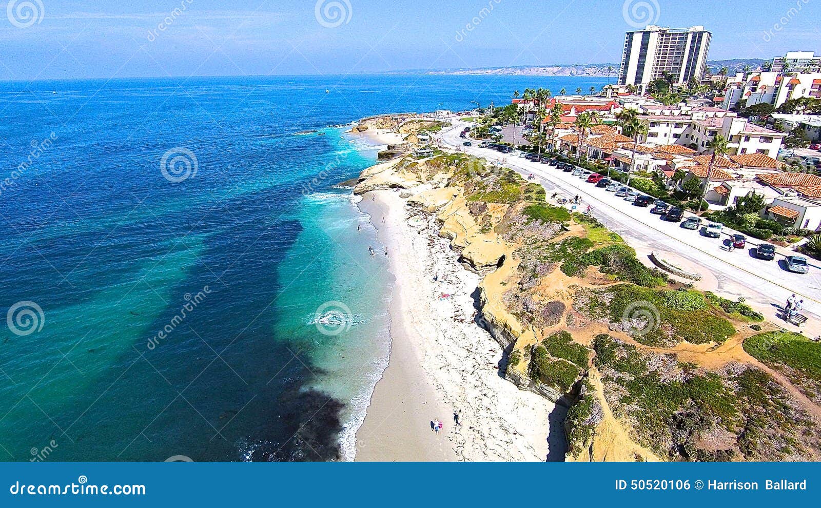 Ensenada de La Jolla foto de archivo. Imagen de océano 50520106