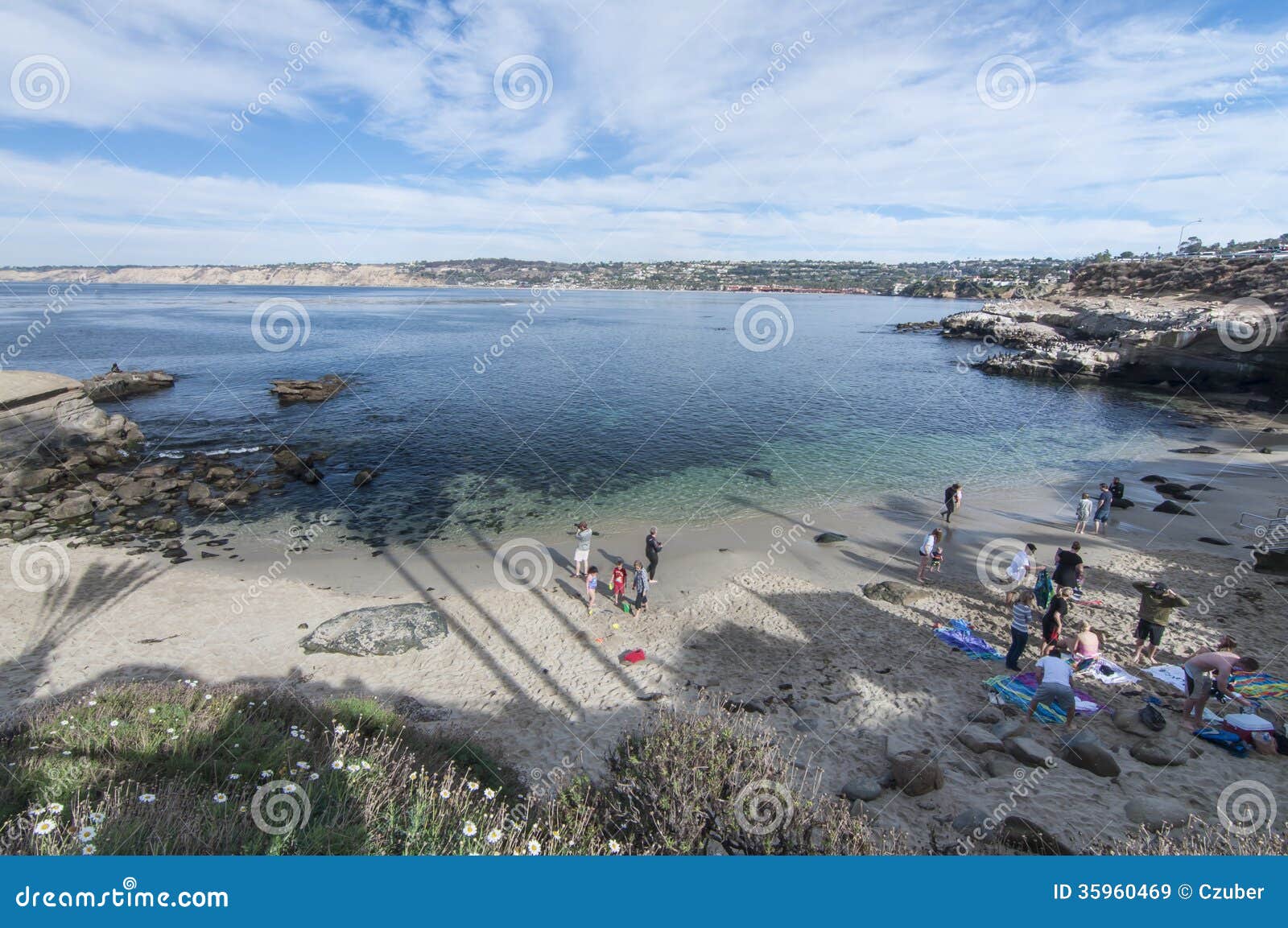 Ensenada De La Jolla En California Imagen de archivo editorial Imagen