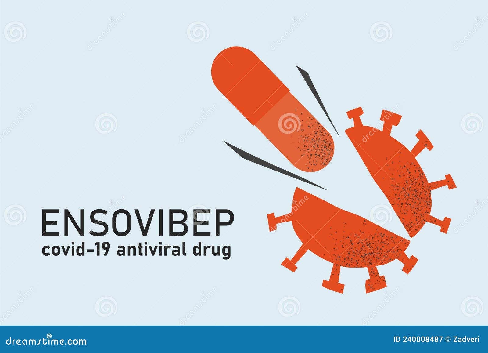 ensovibep covid-19 antiviral drug. ensovibep capsule breaks covid-19 virus