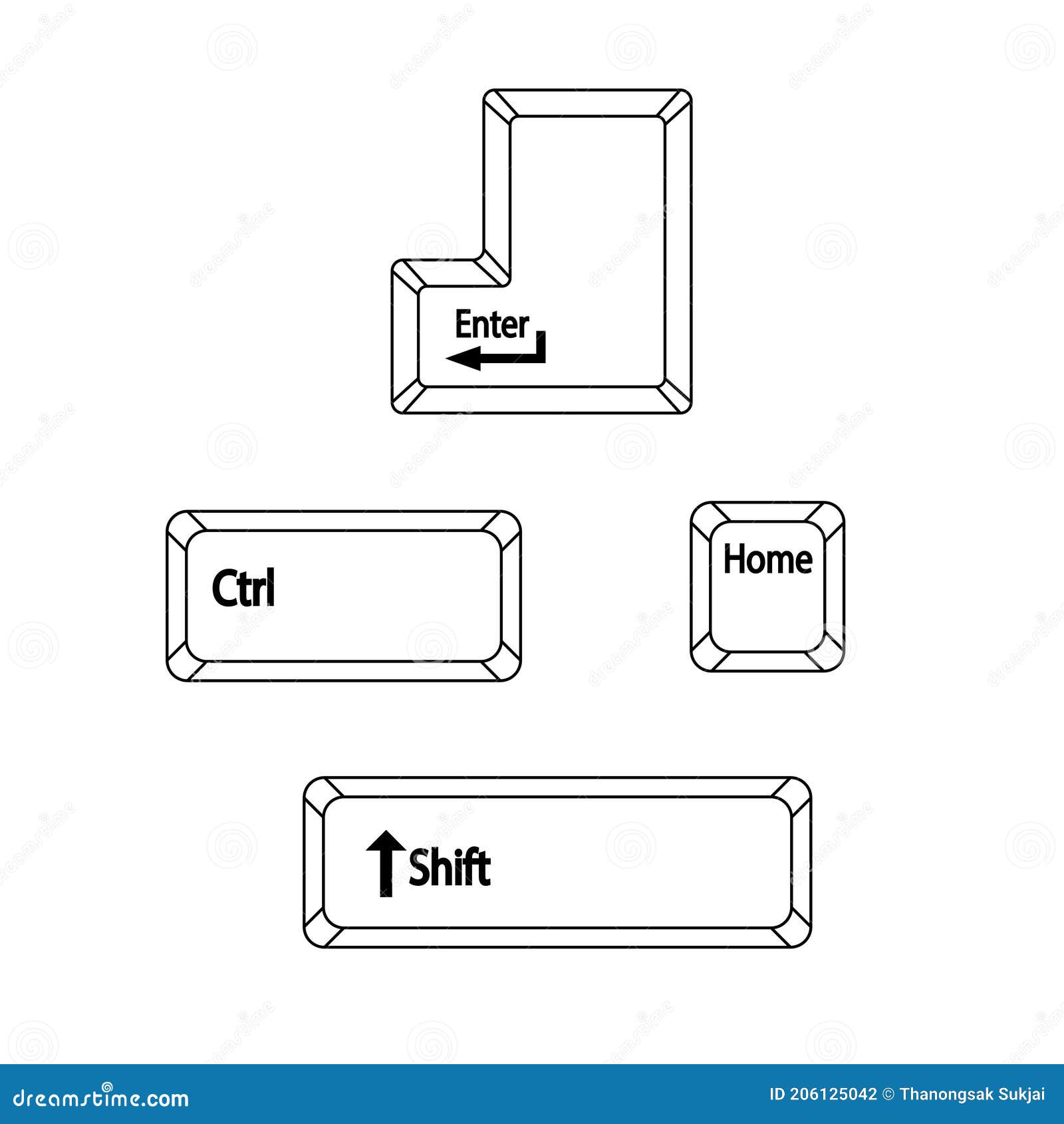 Computer Ctrl Key Keyboard Stock Illustrations 470 Computer Ctrl Key Keyboard Stock Illustrations Vectors Clipart Dreamstime