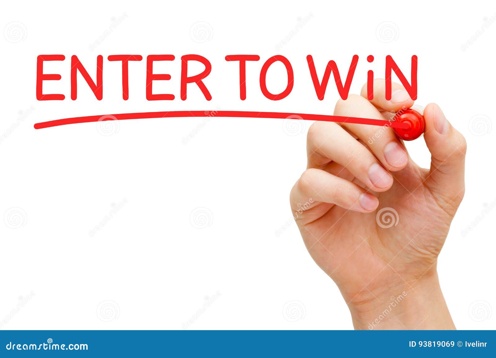 enter to win red marker